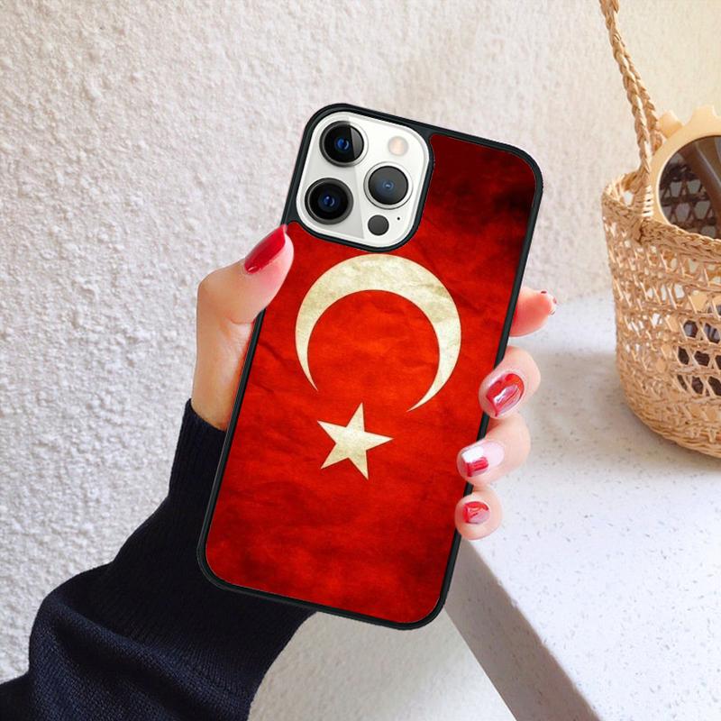 TURKEY TURKISH FLAG Phone Case for iPhone 17 Air 16 PRO MAX 15 14 PLUS 12 11 13 Back Cover Fundas Shell coque