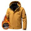 Men's Winter Graphene Cotton Windbreaker - Thick, Warm, Windproof Jacket
