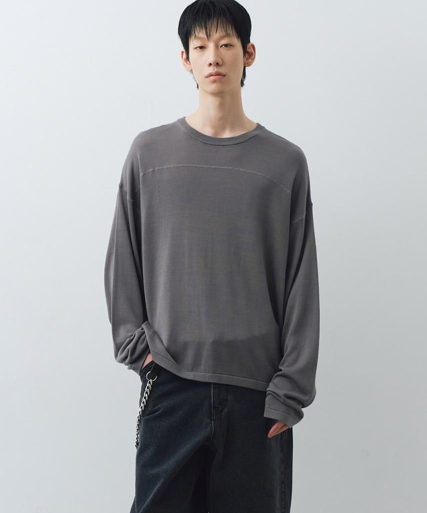BIG UNION Pullover Knit (Gray)