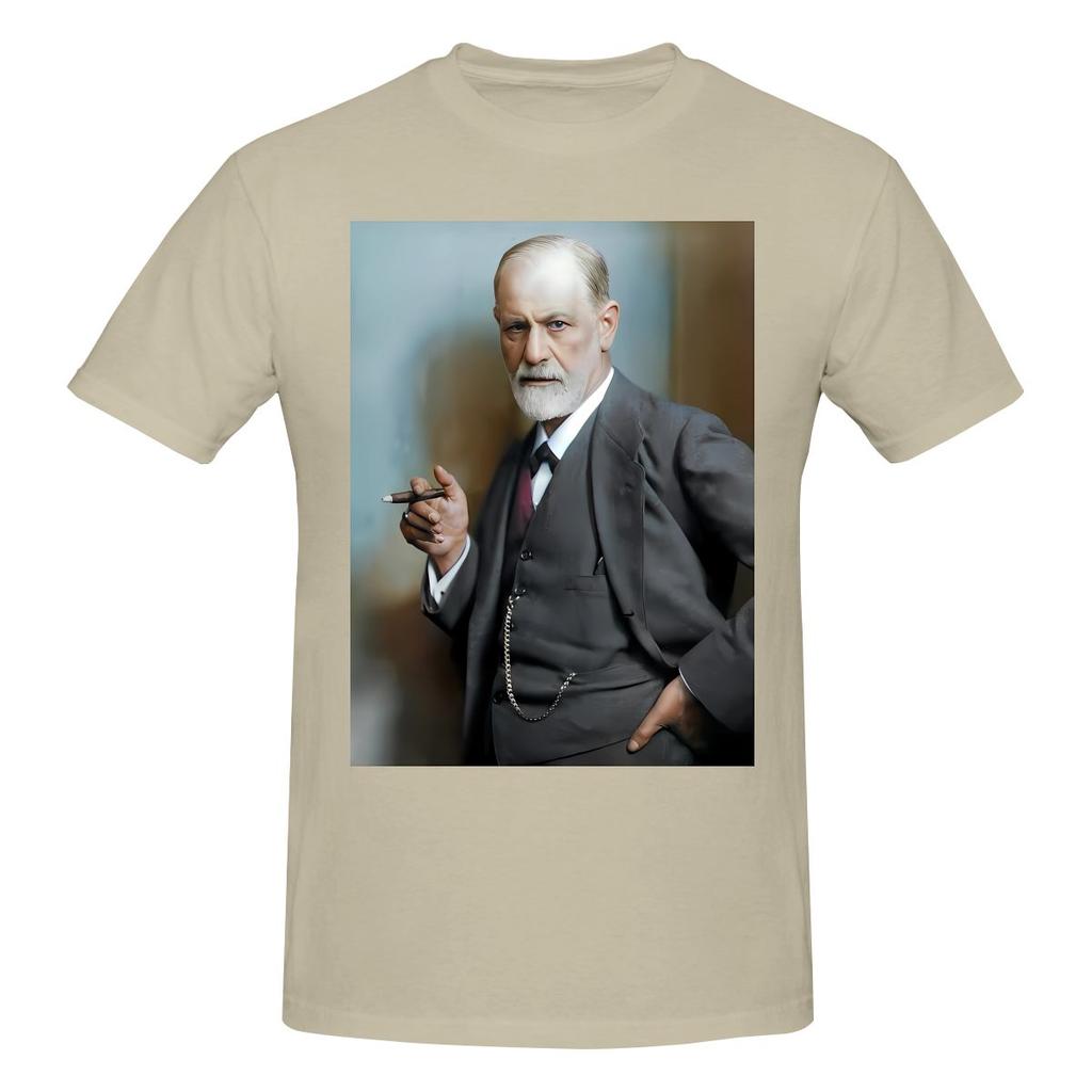 Funny Sigmund Freud 1921 Unisexs Printed TShirt Unisex T shirtBasketball