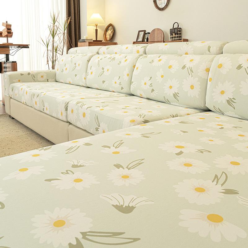 

Four seasons universal sofa hat milk silk three seats one concubine anti-cat scratch high-end new elastic all-inclusive sofa cover 45 * 45Cm pillow cover