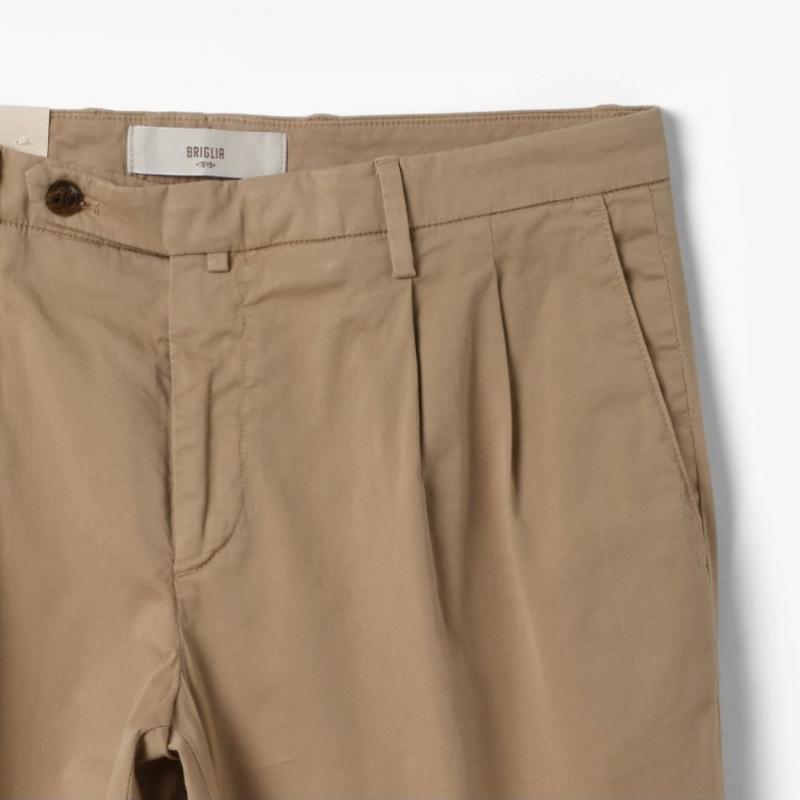 Briglia 2pleats Pants Beige Iaf1m30000a24