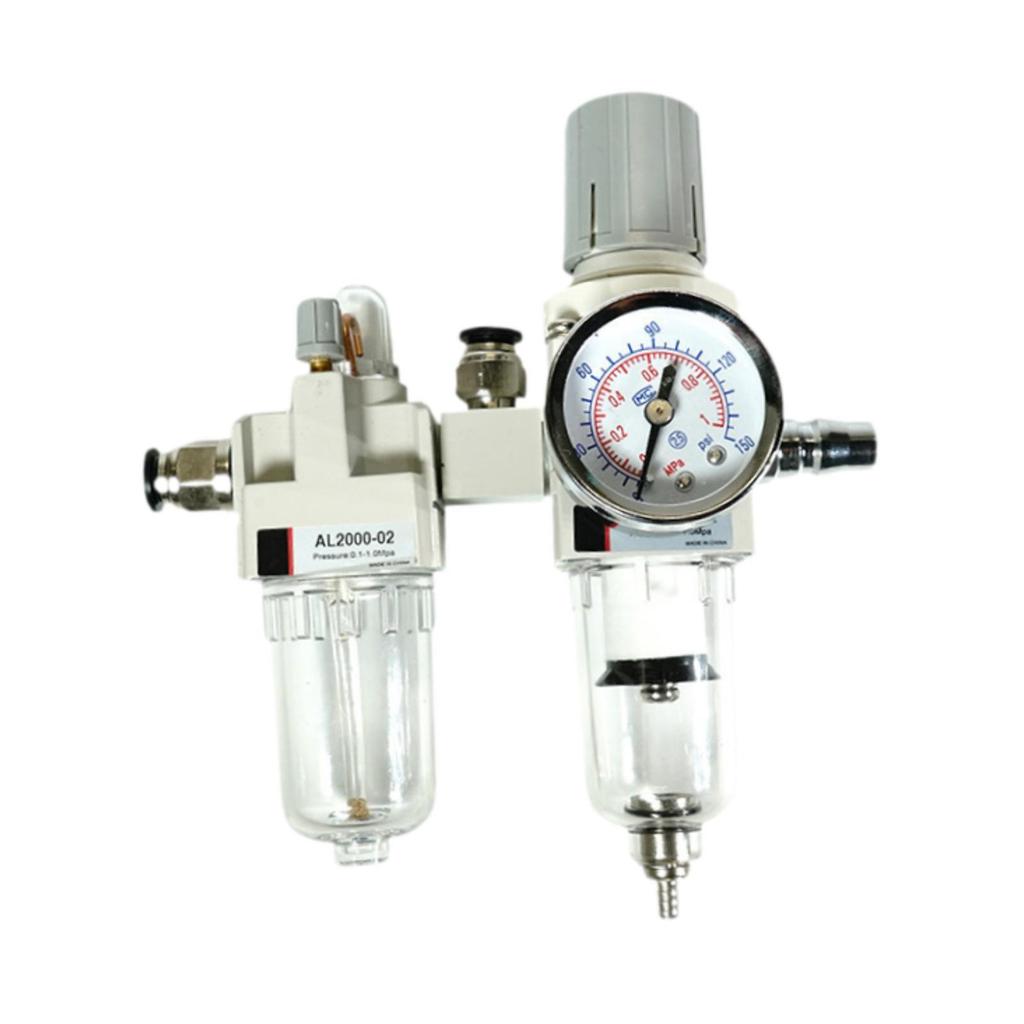 Luft-Öl/Wasser-Abscheider für Reifenwechselmaschine, Druckregler mit kompaktem Anschluss,