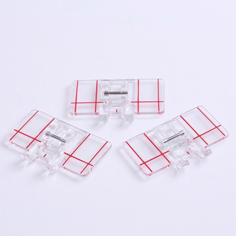 4 Pcs/Set Straight Stitching Foot Sewing Feet Sewing Machine Presser Foot Easy To Use Sewing Machine Foot