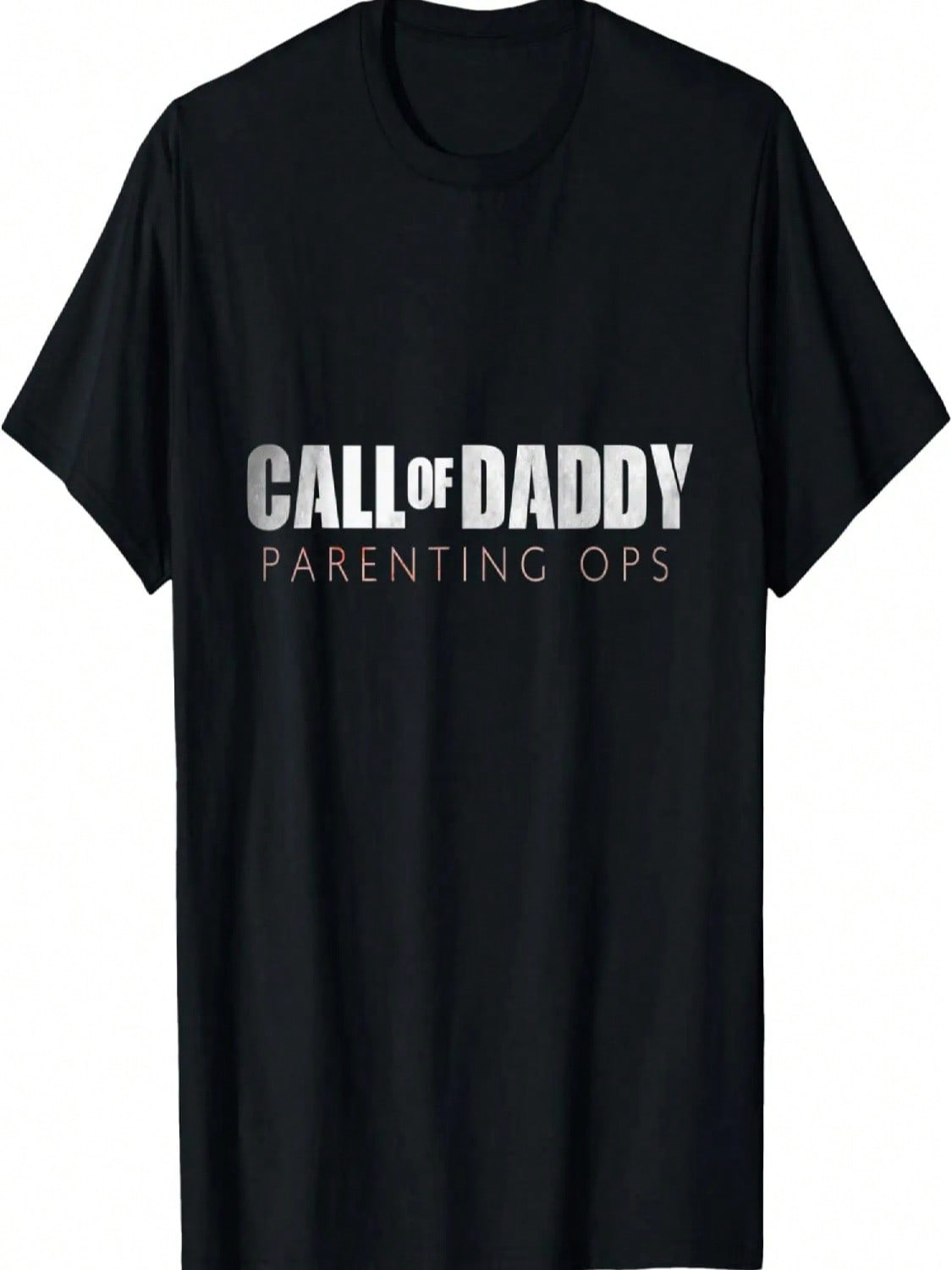 Funny Dad T-Shirt Call Of Daddy Parenting Ops Gift S разноцветный
