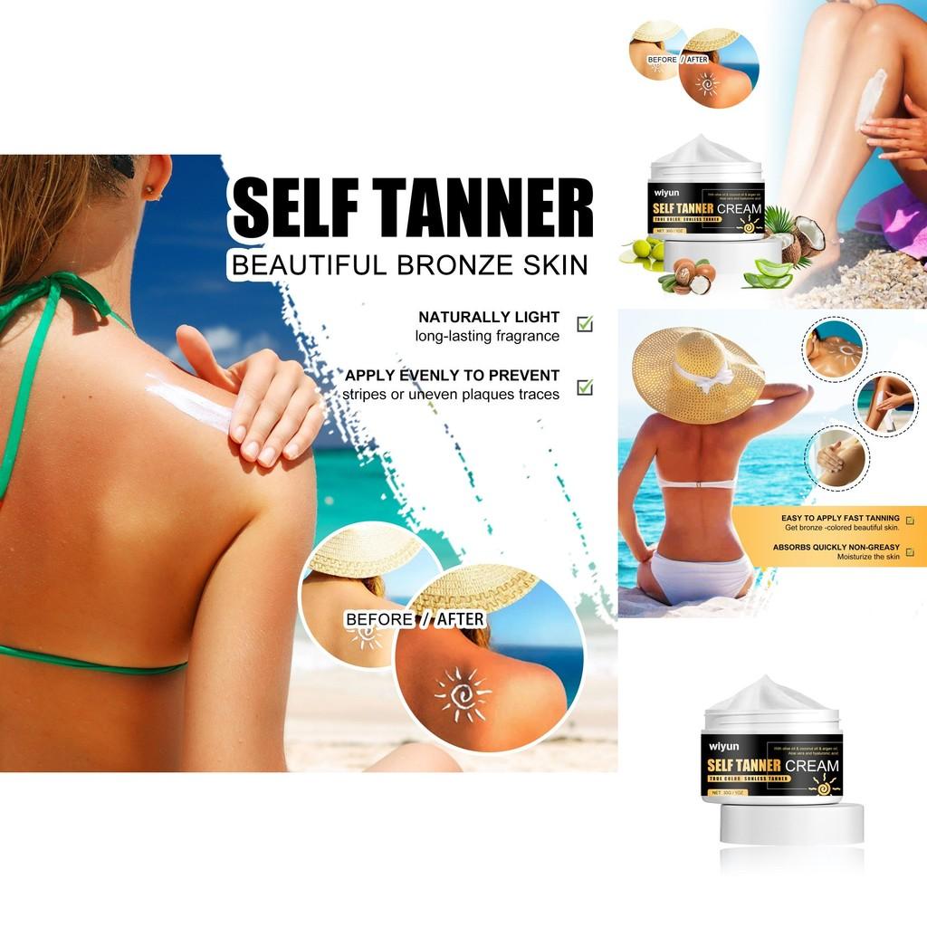 Wiyun Deep Moisturizing Tanning Cream For Beach Sunbathing And Beautiful Bronze Skin