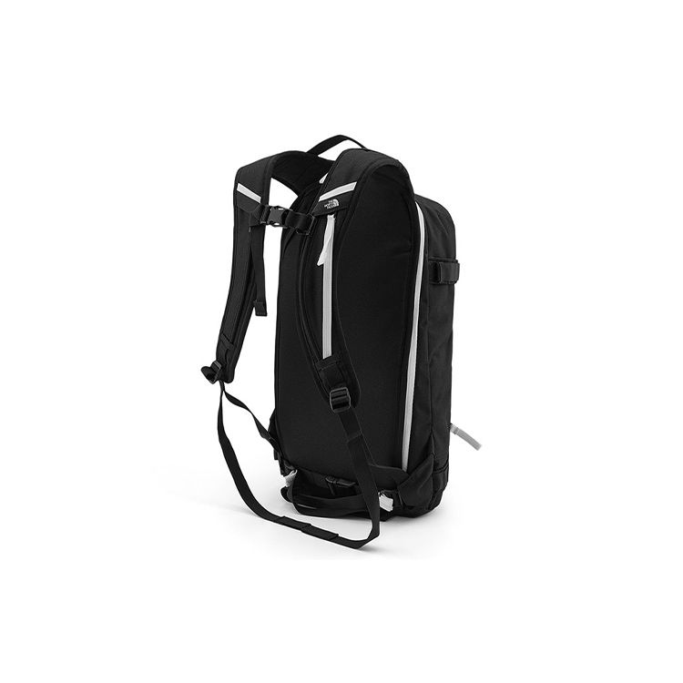 The North Face Logo Comfortable Multifunctional Backpack Unisex Backpack Black 3S99-KY4