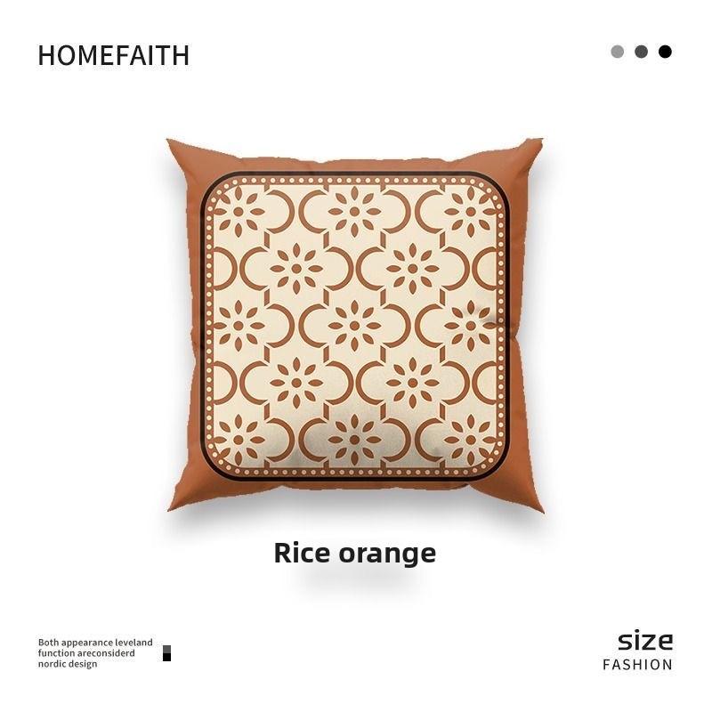 

Новая китайская наволочка для диванной подушки, подушка для гостиной, украшение для кровати и завтрака, универсальная наволочка для подушки для сна, для эркера 40x40cm 16x16in