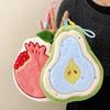 Adorable Fruit-Themed Hand Towels for Kitchen & Bathroom - Creative Souvenir for Kids
