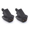 2pcs Car Front Windshield Washer Jet Nozzles Windscreen Wiper Sprayer For Ford Focus MK2 MK3 2005-2012 Fiesta 2001-2008