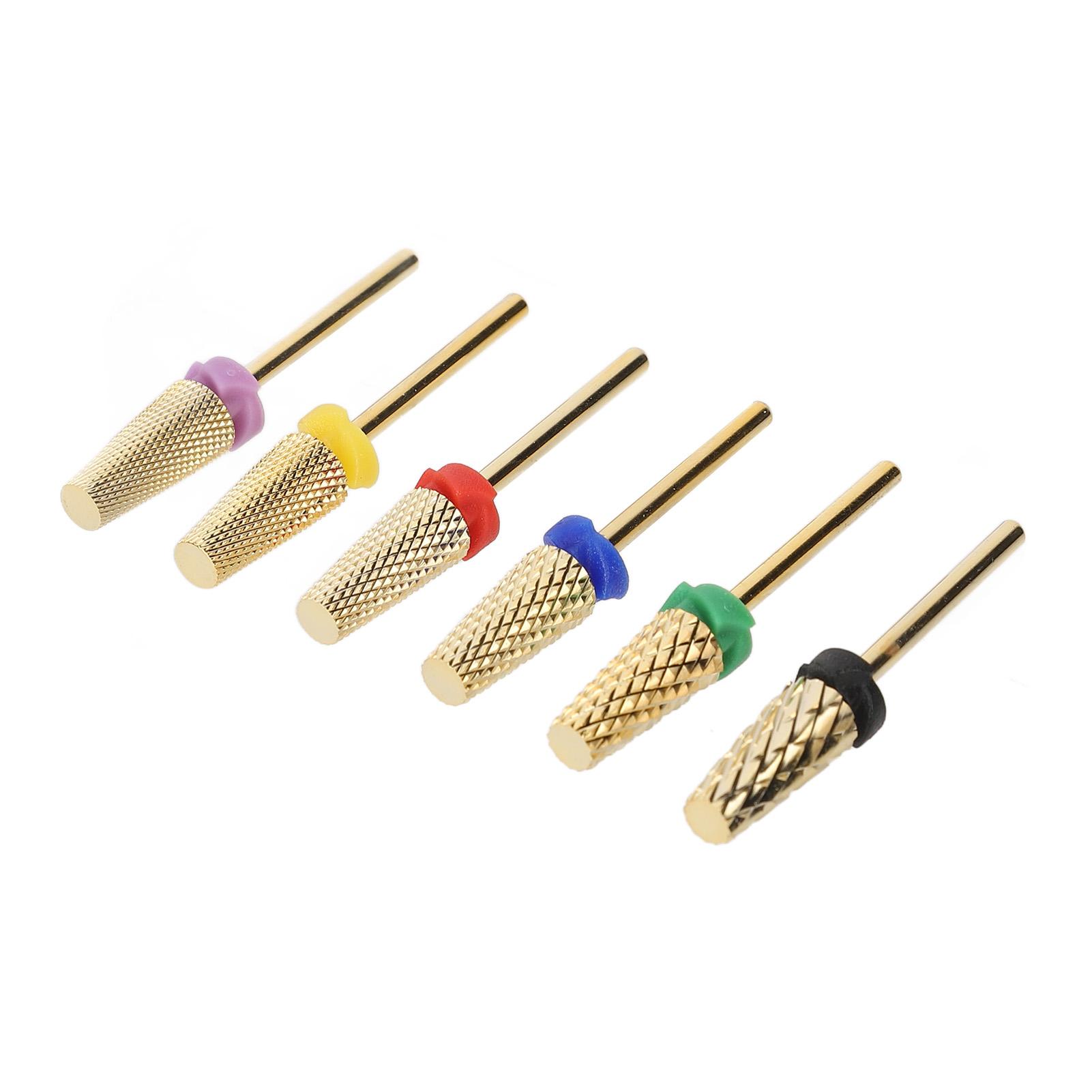 

Насадки для шлифовки ногтей из нержавеющей стали, режущие аксессуары для придания формы, головка для шлифовки ногтей для салона красоты