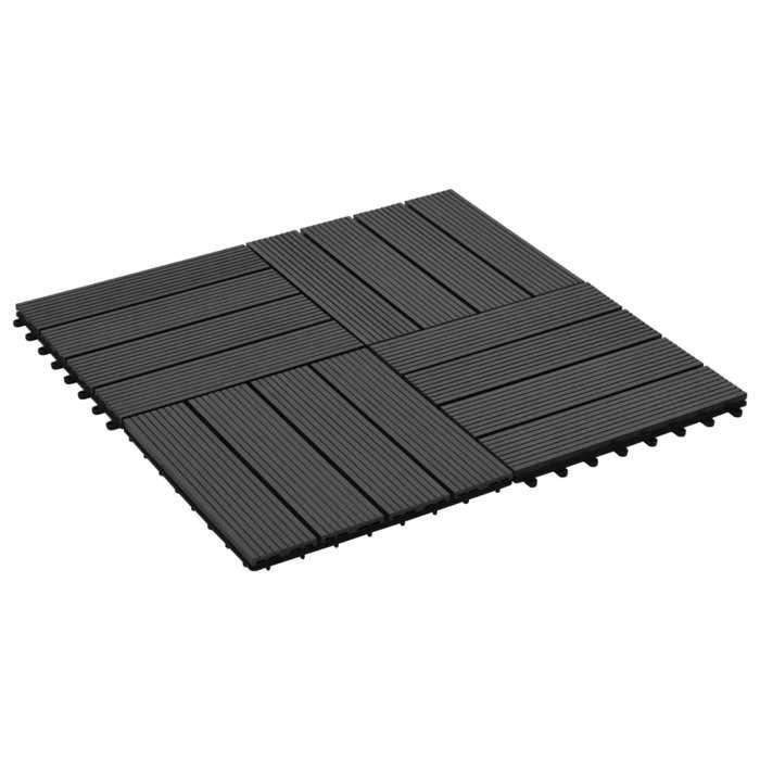 VidaXL 22x Carreaux de Terrasse Carreaux de Patio Carreaux de Balcon Carreaux de Jardin Carreaux de Sol Carreaux de Plancher 277800