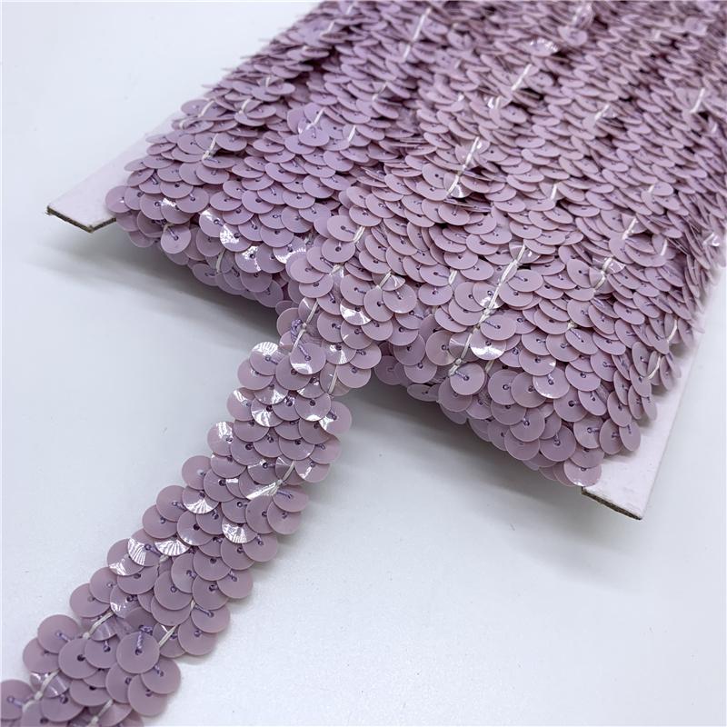 2 yardy 20 mm Elastická flitrová stuha Krajka Flitrová šicí látka Na šaty Oblečení Pokrývku hlavy Svatební DIY Doplňky