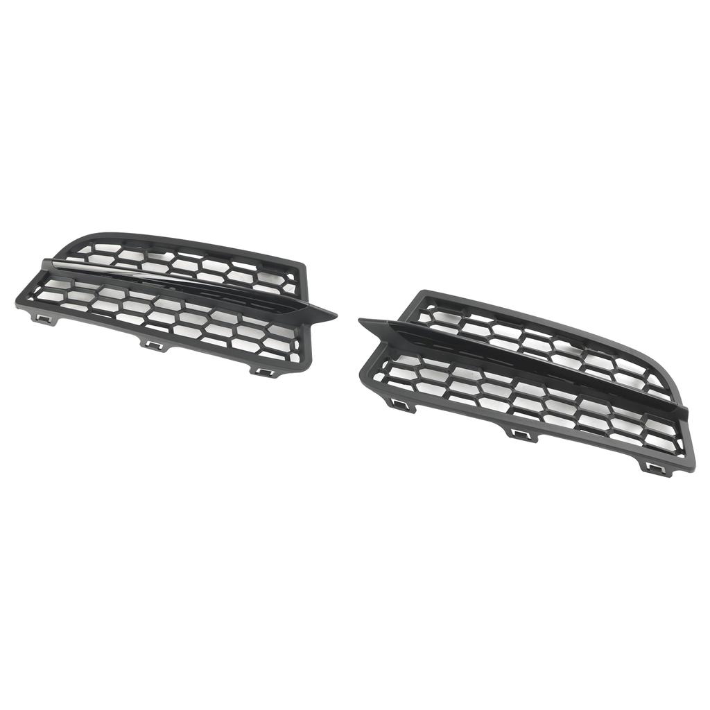 2PCS Front Bumper Fog Light Cover Bezel Grill Grille Fit BMW F20 F21 2011-2015 M