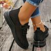 New Large-sized Summer Mesh Shoes for Women, Casual Running Sports Shoes, Mesh Breathable and Comfortable Sports Shoes