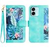 Case for A6 Pro 5G - Leather/PU, Green, With Card Holder