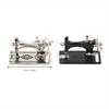 Micro Landscape Metal Sewing Machine Miniatures Decoration 1:12 Scale Length 3.5cm