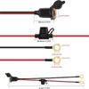 12 awg 12V24V High-power Waterproof Threaded Cigarette Lighter Female Socket Wire for Car and Motorcycle Modification