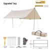 Extra Large Windproof Canopy Tent: Sunshade & Rainproof Portable Shelter for Camping, Beach, and Picnic