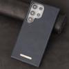 Suitable for Samsung S25ultra Mobile Phone Case Oil Wax Pattern 25p Magnetic Absorbent Samsung Full-inclusive S24u Business Men's Leather Case