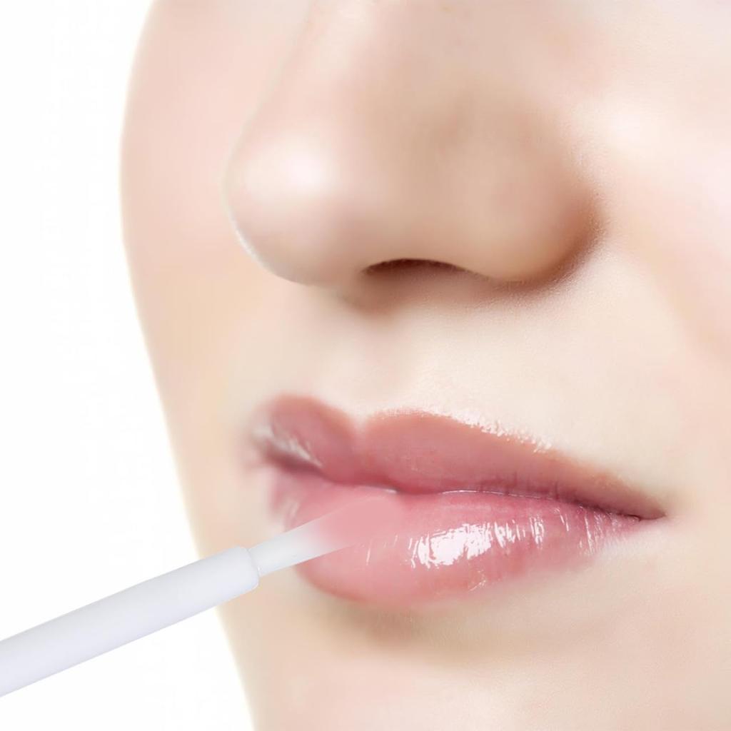 NOLITOY Disposable Lip Makeup Glossy Nylon and Makeup Cosmetic Travel 100-Piece Brushes, Tools, White, Portable, Plastic, Multi-Function, Remover,