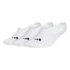 adidas SPORTSWEAR NO SHOW SOCKS No Show Socks Unisex 3 Pack White JC9264
