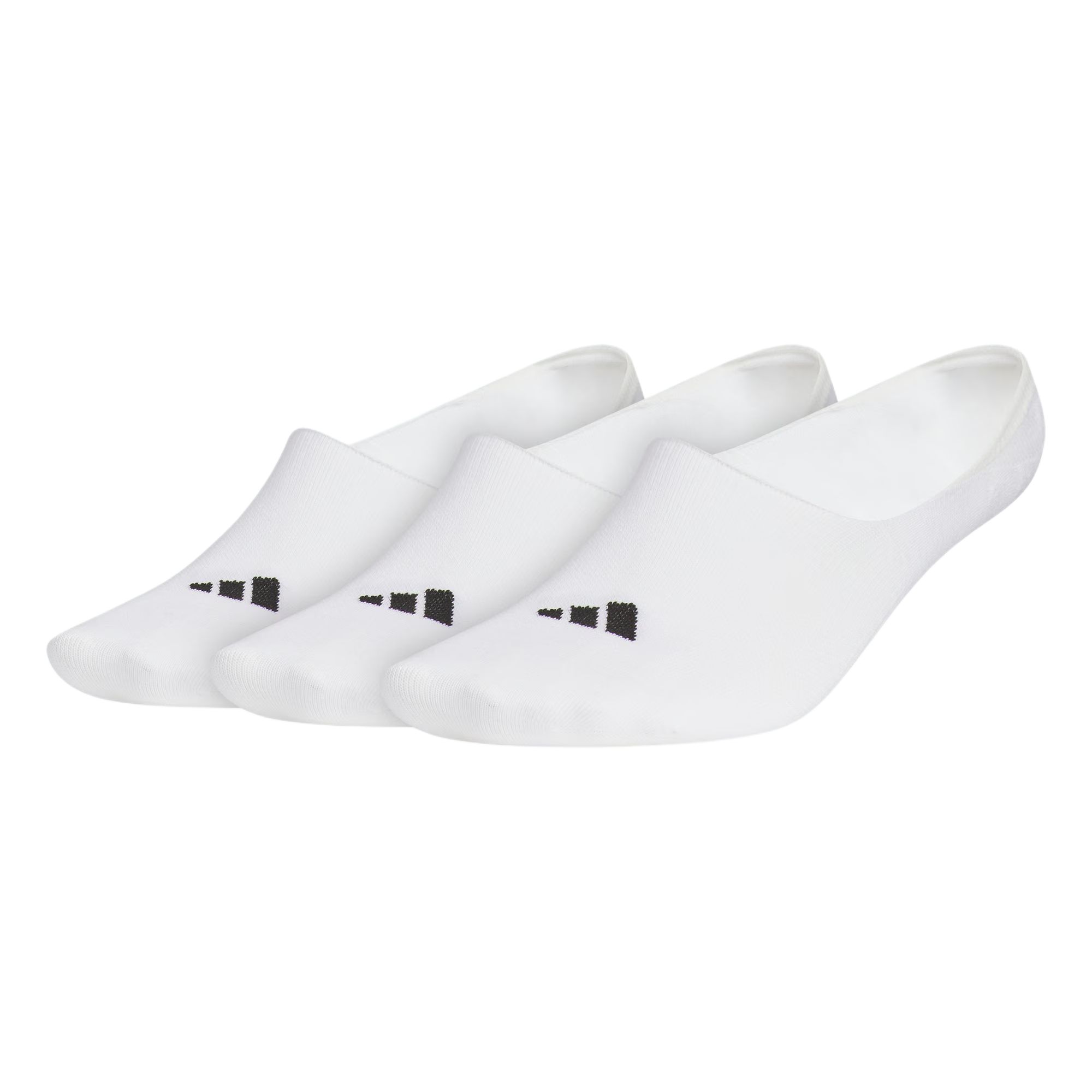 Adidas SPORTSWEAR NO SHOW SOCKS No Show Socks Unisex 3 Pack White JC9264 M
