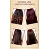 Black Instant Hair Color Shampoo for Gray Hair Hair Dye Shampoo Gray Coverage Coconut Coloring In Minutes for Women Men  Burgundy