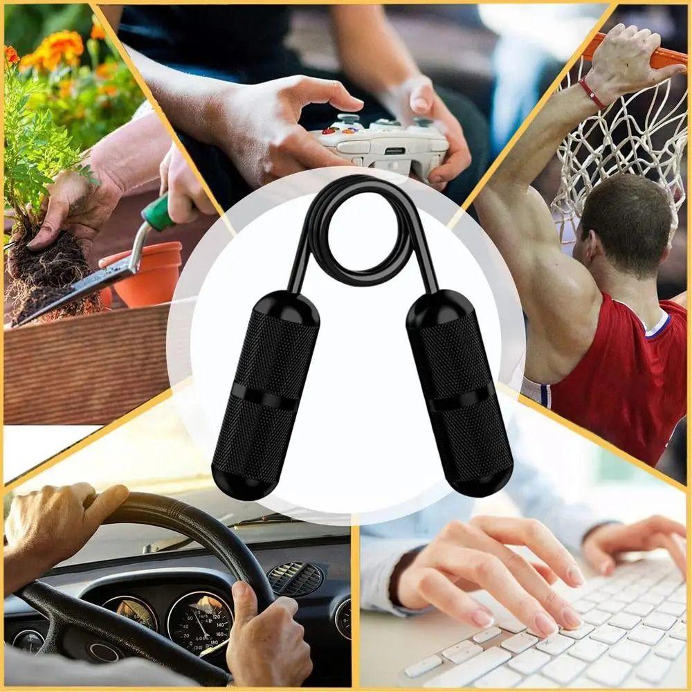 Light Weight Grip Strength Trainer High Strength Grip Strengthener Metal Hand Gripper Office