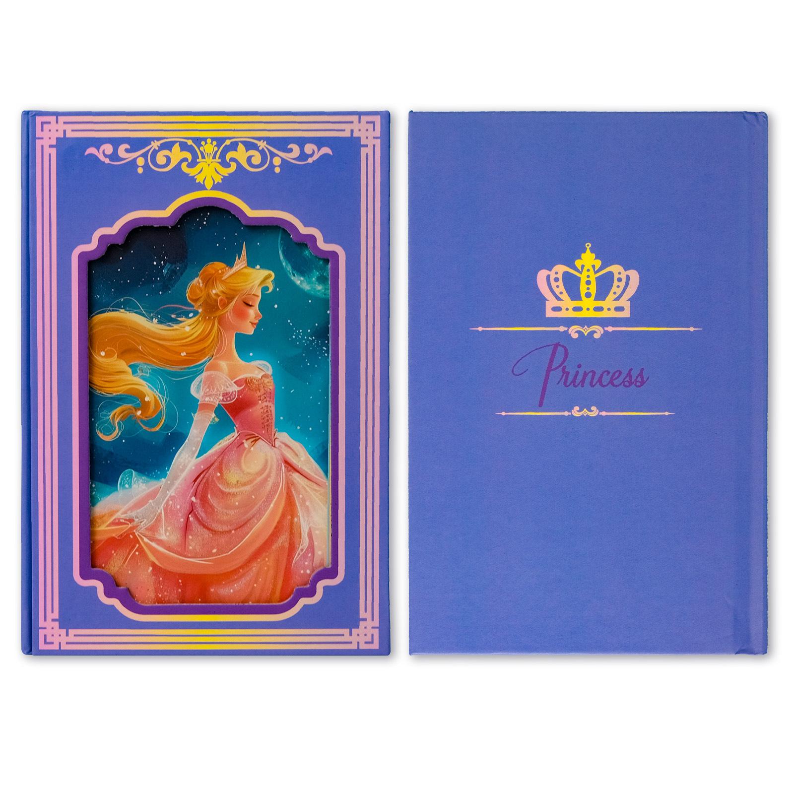 

Серия Little Blue Book с тематикой мультфильма «Принцесса» для студентов, с присоской в твердом корпусе, тройное сложение