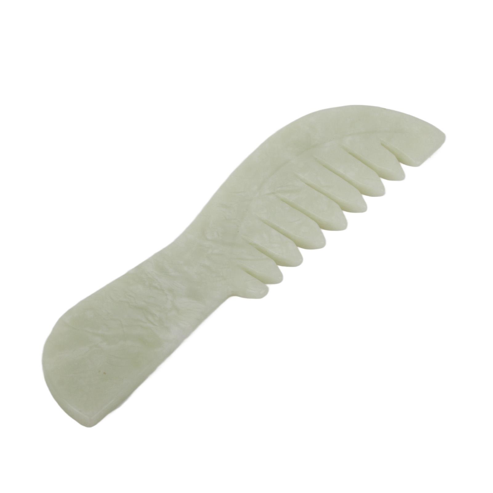 

Натуральный скребковый гребень Натуральная массажная головка Стимулирует кровообращение Массажный гребень