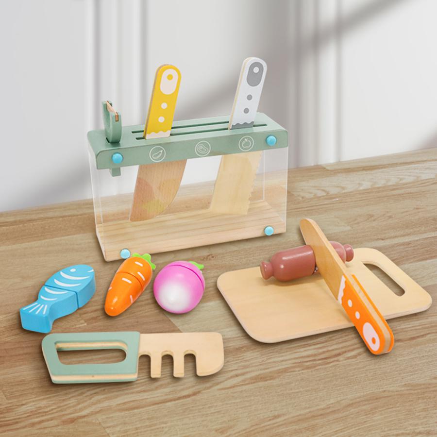 Baby Wooden Toy baby kitchen toy kitchen utensils toy Children role play Educational toy for baby