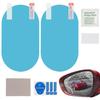 Qhvynpo Rainproof Film Mirror, Nano- Car Rear View Mirror, Waterproof Rearview Mirror Film, High