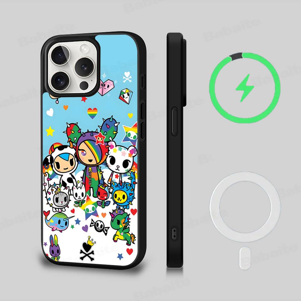 H-Hazbin Hotel Angel For Magsafe Magnetic Wireless For IPhone 16 15 14 13 12 11 17 Pro Max Plus Phone Case