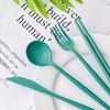 Eco-Friendly Wheat Straw Dinnerware Set Wheat straw Utensil Box New Tableware travel set  Travel