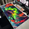 Colorful Anime Mouse Pad Large Extended Non Slip Gamer Desk Mat One Piece Zoro Gaming Office Computer Mouse Pad Smooth Surface
