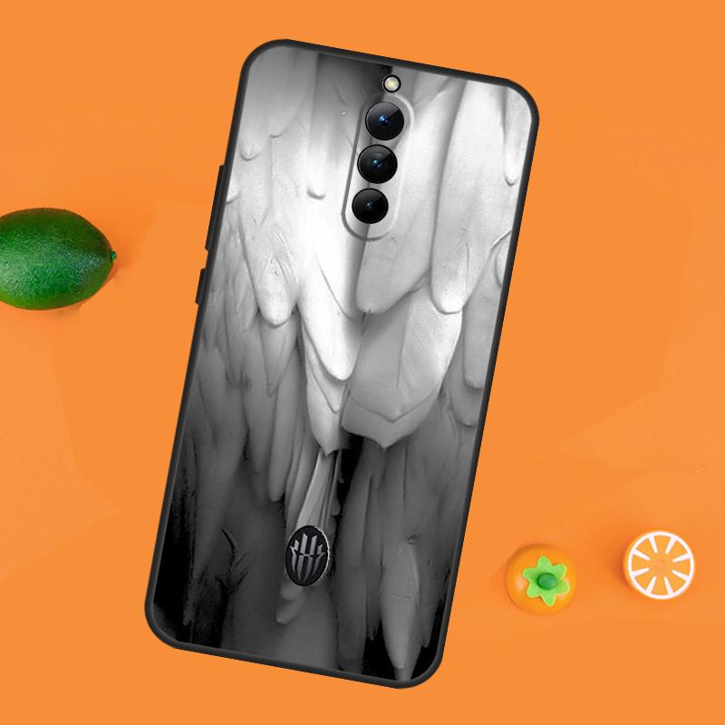 Angel Wings Painting Case For ZTE Nubia Red Magic 11 10S 9S 8S 8 9 10 Pro Plus 6 7 6S 7S Pro RedMagic 10 Air Cover