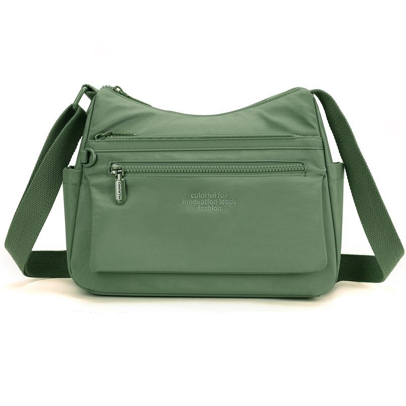 New Large-capacity Messenger Bag Multi-layer Shoulder Bag Mother Satchel Women's Lightweight Waterproof Cloth Bag