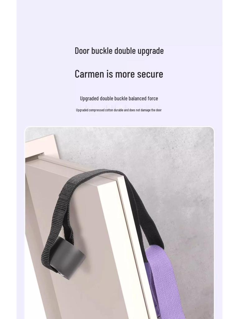 Aerial Yoga Backbend Trainer: Shoulder & Back Opening Resistance Band for Door Hanging