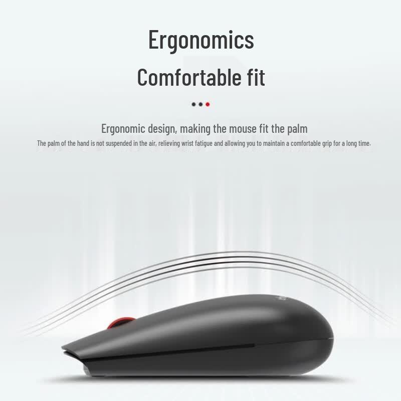 

Lenovo ThinkPlus T60X Dual-mode Wireless Office Mouse