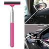 Justerbar Infällbar Bilspegel Skrapa Vikbar Verktyg för Effektiv Rengöring av Fönster Vindrutor Duschdörrar 2st