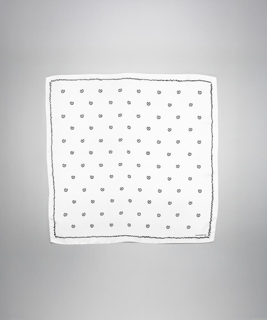 uncharted aesthetic quest Floy Comfy Lounge Signature Scarf White Type2