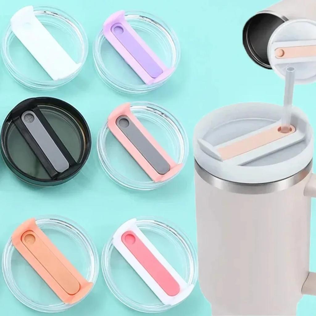 40 oz Versiegelbare Flaschenabdeckung Spritzwassergeschützt Auslaufsicher Einfache Kunststoff-Ersatzdeckel für Stanley Quencher H2.0 40 oz Becher