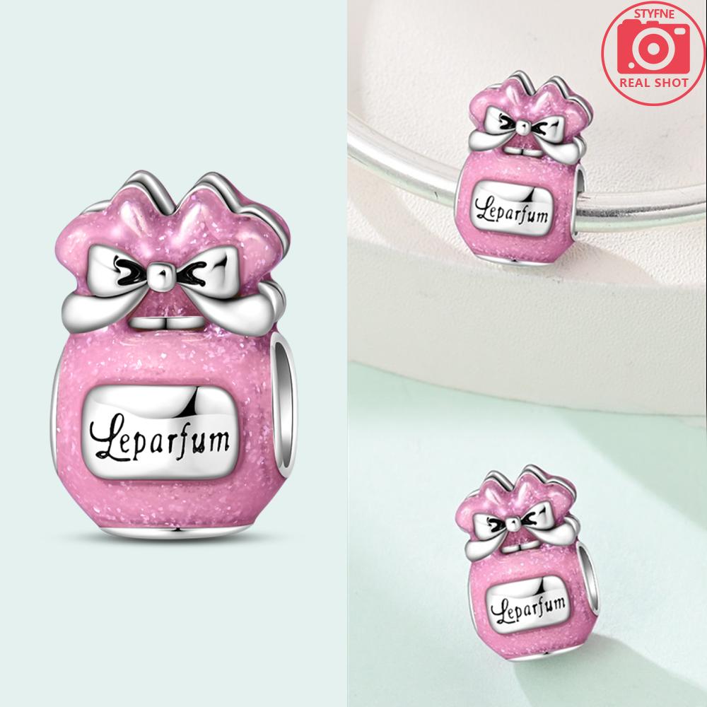 Authentic Charm Bead Charms Copper Cute Pets Cats Dogs Rabbits Elephants Perfume Bottle Bead Charms Compatible With Bracelets Jewellery Women Diy