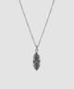 Maz Silver Dot Pattern Necklace