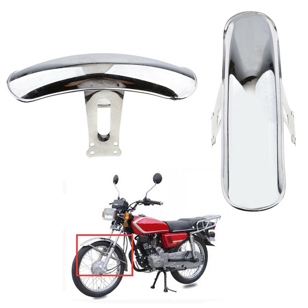 Motorcycle Motorbike Front Fender Mud Guard Cover Wheel Mudguard for Honda CG125 CG 125 Stainless Steel Motorcycle Front Fender