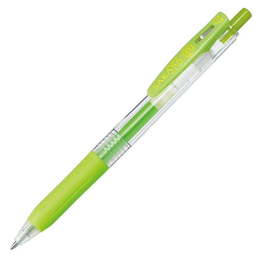 ZEBRA Sarasa Clip Gel Ballpoint 10 Pen, 0.7 Inch, Colors, JJB15-10CA