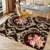 1PC Floral Pattern Extra Large Non Slip Floor Carpet, Office, Family, Bedroom, Studio   Large Area Rug Indoor Rugs, , Vibrant Colors