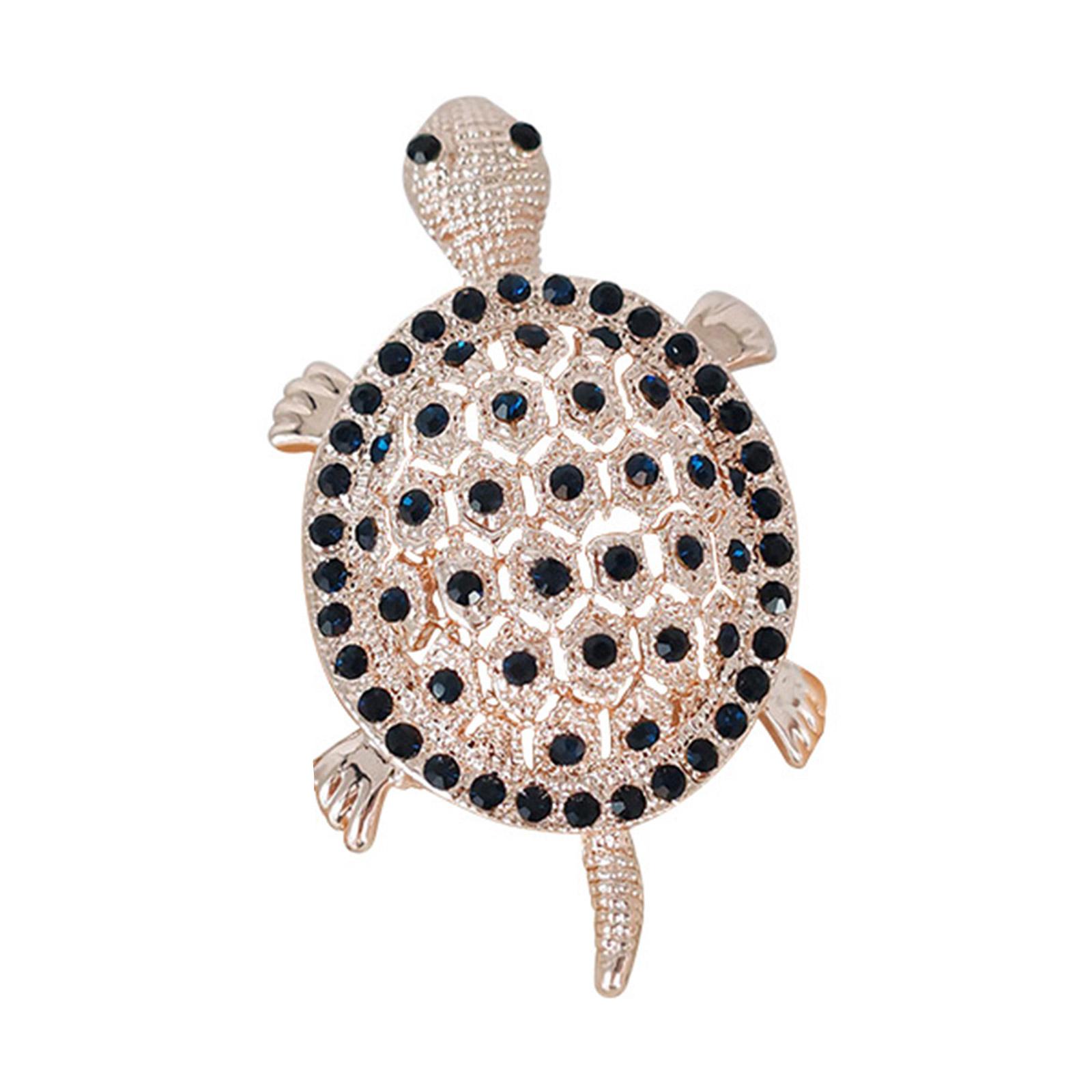 

Прекрасная брошь «Черепахи» из прозрачного сплава, портативный аксессуар для украшения куртки или сумки 8