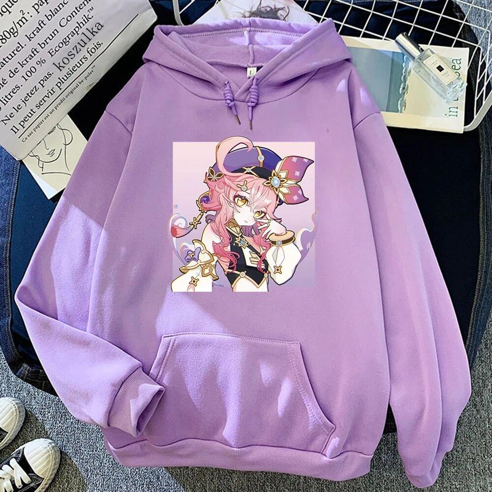 

Genshin Impact Толстовка женская/унисекс, новые винтажные толстовки с героями мультфильмов Дори, новый унисекс Harajuku, флисовый пуловер с капюшоном, толстовка, одежда